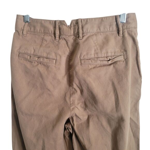 Outerknown Summerland Trouser Women's 27 Chestnut Brown Wide Leg Pants Career - Picture 7 of 13